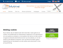 Tablet Screenshot of multinal.com